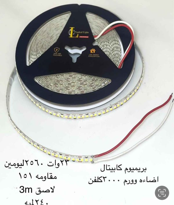 بريميوم كابيتال اضاءة وورم ٣٠٠٠ كلفن ٢٤٠ لمبة في المتر