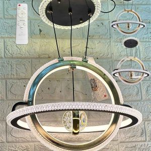 نجفة ليد 3 إضاءة بالريموت كود 313