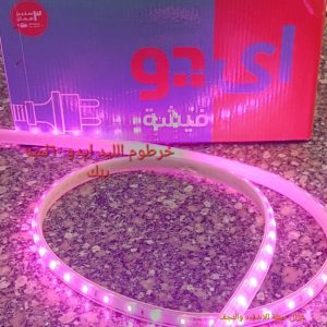 خرطوم ليد أي دو بينك٦٠لمبه بالمتر