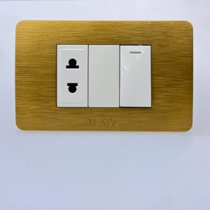 وش مودرن ذهبي مخطط